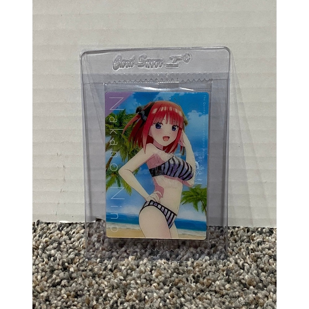 Bandai Trading Card The Quintessential Quintuplets Movie Nino Nakano Bikini